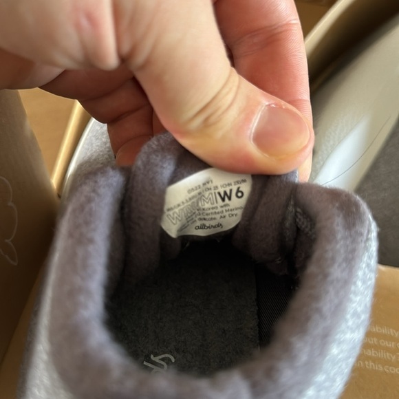 Women’s allbirds Wool Runner-up Mizzles in Light Grey - Picture 8 of 11